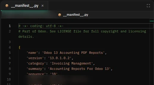 Cuplikan editor kode dalam TiusClaw